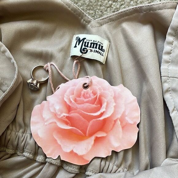 Show me your mumu Kendall Maxi Dress Show me the ring crisp Size XS - Picture 4 of 9